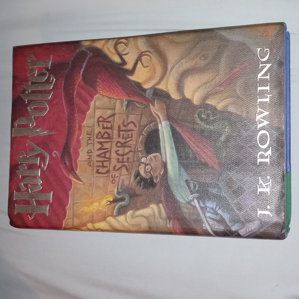 Harry Potter and the Chamber of Secrets hardcover book